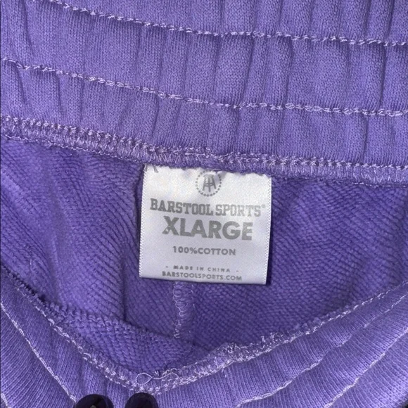 Purple Hoodie and Sweatpants with Embossed Logo - Picture 8 of 8